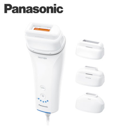 パナソニック 光美容器 光エステ SMOOTHEPI スムースエピ ES-WH7A-W ホワイト コンパクト 軽量 モデル フェイス ヒゲ 対応