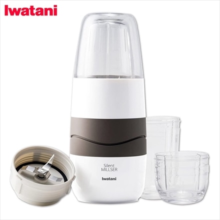 イワタニ サイレントミルサー ミルミキサー ジューサー 静音 レシピブック付 Iwatani IFM-S30G