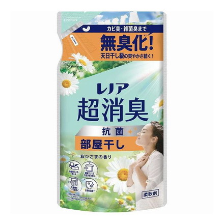 【単品18個セット】 レノア 超消臭部屋干しおひさまの香り つめかえ 用 P&G 330ml