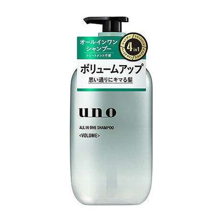 【単品2個セット】 ウーノ オールインワンシャンプー ボリューム ファイントゥデイ 480ml
