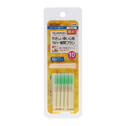 【単品】エビス デイリーラバー歯間ブラシ・SS~M 10本入