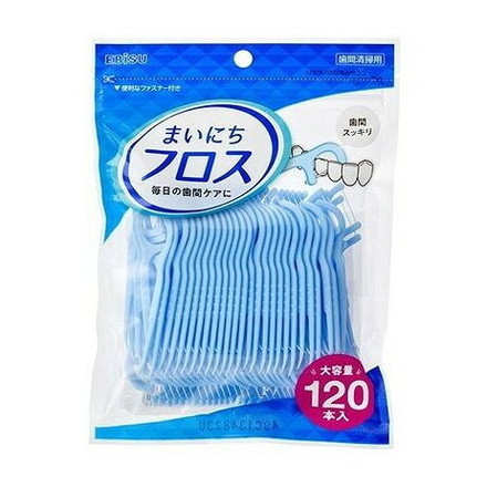 【単品10個セット】 エビス まいにちフロス 120本入