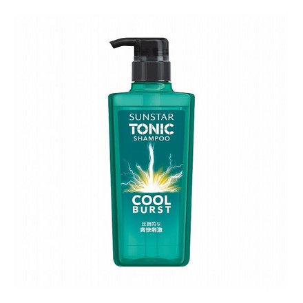 【単品3個セット】サンスタートニックシャンプーCOOL BURST サンスター 460mL