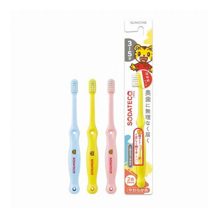 【単品12個セット】 サンスター ソダテコこどもハブラシ3-5才用