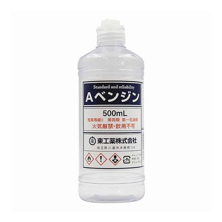 【単品6個セット】 東工薬 Aベンジン丸ポリ 500mL トーヤク 500mL