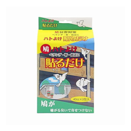 【単品6個セット】 トーヤク ハトよけ貼るだけ 40cc×3包