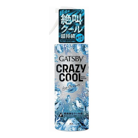 【単品12個セット】 ギャツビー クレイジークール ボディウォーター アイスオーシャン マンダム 150mL