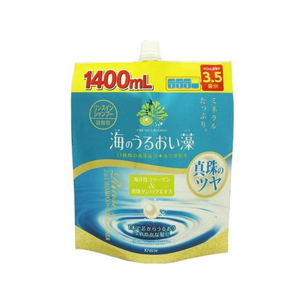 クラシエ 海のうるおい藻リンスインシャンプー詰替用1.4L