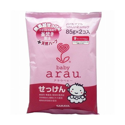 サラヤ アラウ.ベビー せっけん 2P