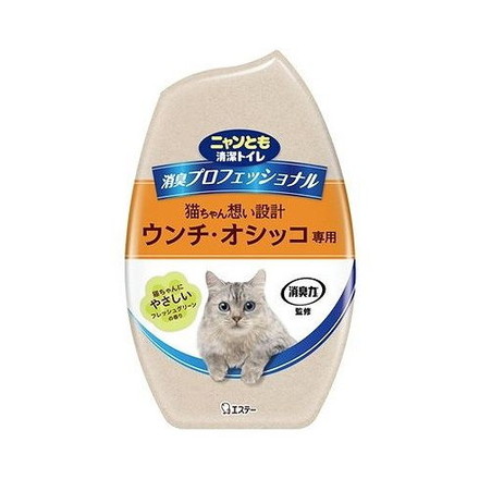 【単品18個セット】 ニャンとも清潔トイレプロフェッショナル置き型フレッシュグリーンの香り エステー