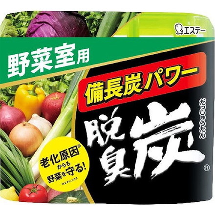 【単品7個セット】脱臭炭野菜室用140G エステー