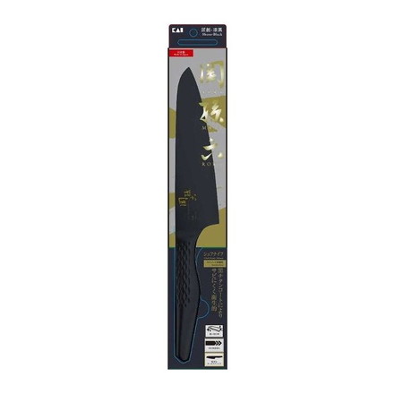 貝印 関孫六 匠創ー漆黒 シェフズナイフ 180mm