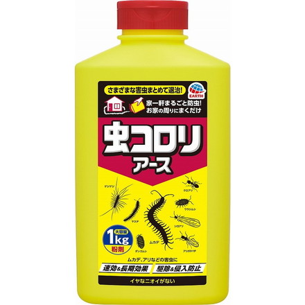 【単品15個セット】虫コロリアース (粉剤) 1kg アース製薬
