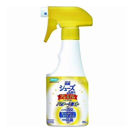 【単品2個セット】 シューズの気持ちプレミアムハイブリッドパワーミスト フマキラー 250ml