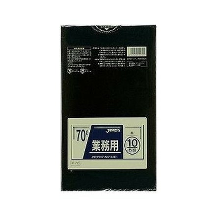 【単品20個セット】 P-7270L10枚黒業務用 株式会社ジャパックス