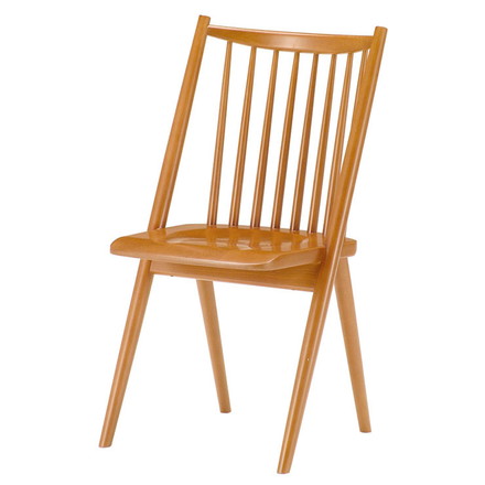 ダイニングチェア 椅子 天然木 木製 シンプル デザイン スマート シャープ シック 北欧