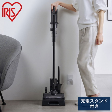 アイリスオーヤマ サイクロンスティッククリーナー SCD-185PM-B