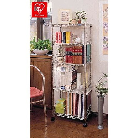 アイリスオーヤマ メタルミニブックシェルフ MM-B424 IRIS OHYAMA