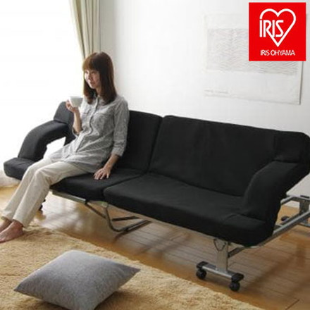 アイリスオーヤマ 折りたたみソファベッド 折り畳みベッド ソファベッド OTB-SFN IRIS
