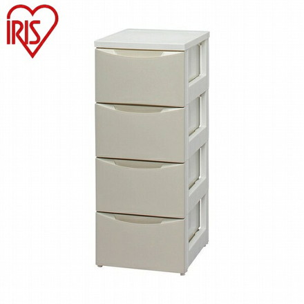 アイリスオーヤマ スリムチェスト COD-324 スリムチェスト ホワイト/アイボリー IRIS