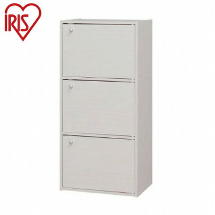 アイリスオーヤマ CBボックス 3ドア CX-33D CBボックス 3ドア オフホワイト IRIS OYAMA
