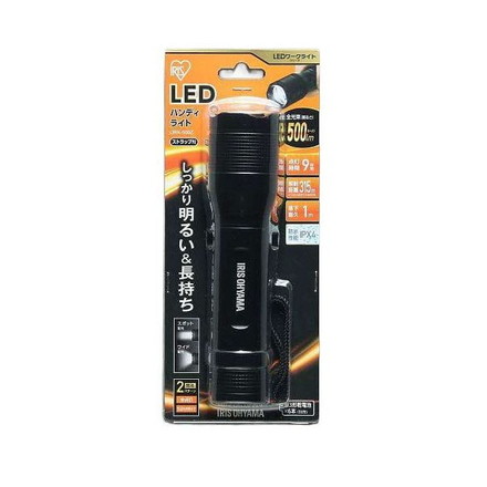 LEDハンディライト500lm ズーム機能付き LWK-500Z アイリスオーヤマ