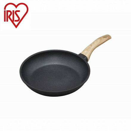 アイリスオーヤマ スキレットコートパンIH用 24cm SKL-24IH ブラック IRIS OHYAMA