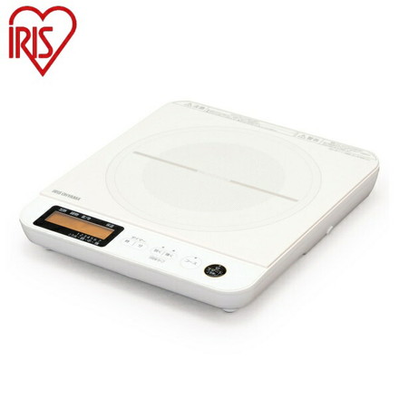 アイリスオーヤマ IHコンロ 1400W 液晶付き IHC-T71-W ホワイト 卓上IHコンロ 1400W 液晶付き IRIS OYAMA