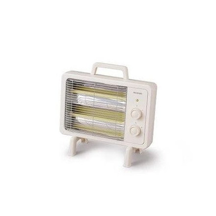 アイリスオーヤマ 遠赤外線電気ストーブ 小型 遠赤外線ヒーター IEHD-800 アイボリー