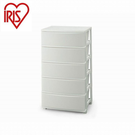 アイリスオーヤマ ワイドチェスト CLN-545 ホワイト IRIS OHYAMA