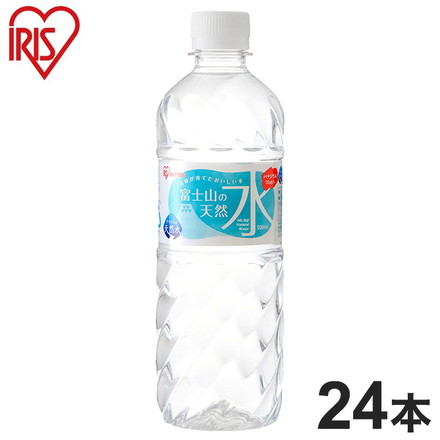 アイリス 富士山の天然水 【500ml×24本】 ミネラルウォーター アイリスの天然水 名峰が育てたおいしい水 バナジウム 国産 水 天然水 アイリスオーヤマ アイリスフーズ IRIS FOODS