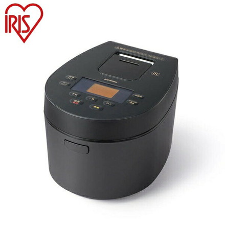 アイリスオーヤマ 銘柄炊き IHジャー炊飯器 3合 RC-IL30 ブラック IRIS OYAMA