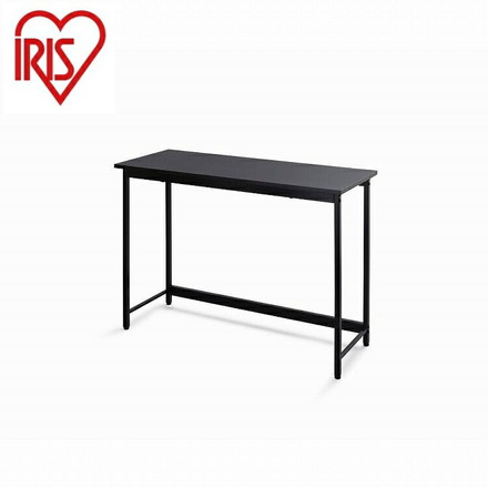 アイリスオーヤマ ベーシックデスク1000×400 BDK-1040 ブラック/ブラック IRIS