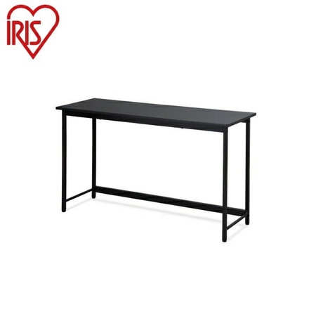 アイリスオーヤマ ベーシックデスク1200×400 BDK-1240 ブラック/ブラック