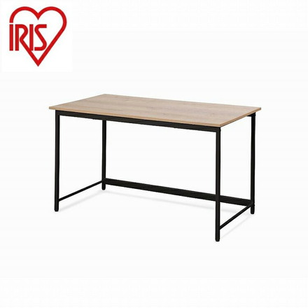 アイリスオーヤマ ベーシックデスク1200×600 BDK-1260 ライトナチュラル/ブラック IRIS OHYAMA