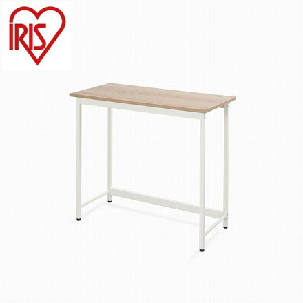 アイリスオーヤマ ベーシックデスク800×400 BDK-8040 ライトナチュラル/ホワイト IRIS