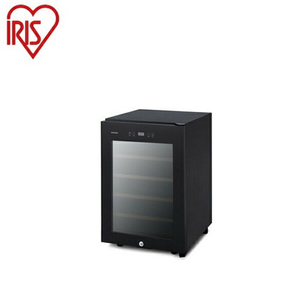 アイリスオーヤマ ワインセラー 49L IWC-C161A-B ブラック ワインセラー 16本 IRIS OYAMA