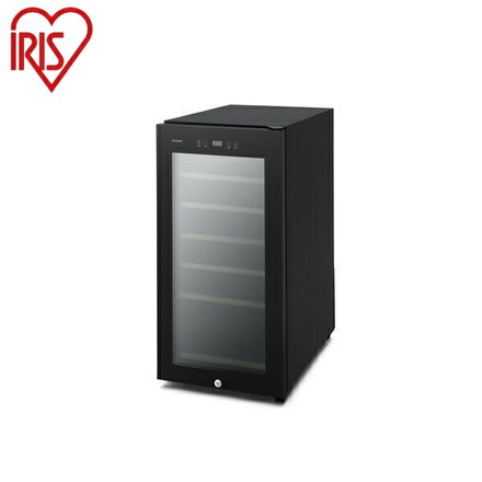 アイリスオーヤマ ワインセラー 83L IWC-C321A-B ブラック ワインセラー 32本 IRIS OYAMA