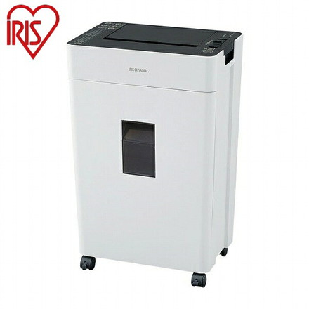 アイリスオーヤマ オートフィードシュレッダー AFSR100C ホワイト オートフィードシュレッダー クロスカット IRIS OYAMA