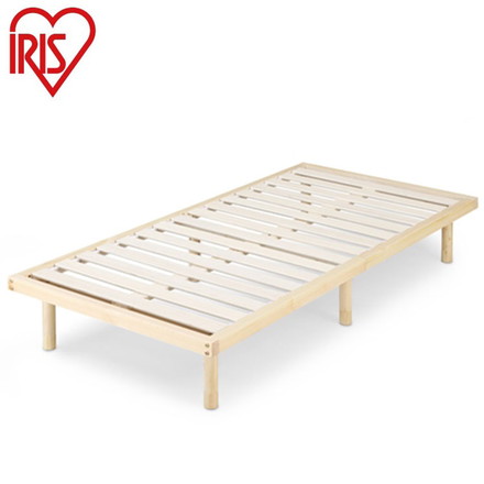 アイリスオーヤマ 高耐荷重すのこベッド 耐荷重350kg 頑丈 シングル ベッドフレーム フレームのみ HWB-S