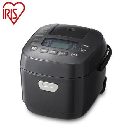アイリスオーヤマ ジャー炊飯器 3合 銘柄炊き分け 銘柄炊き炊飯ジャー ブラック RC-MEA30 マイコン IRIS OYAMA