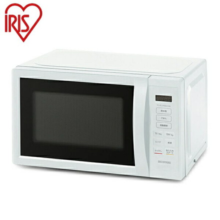 アイリスオーヤマ 電子レンジ 18L フラット IMB-F186-W 小型 おしゃれ タイマー付き ホワイト IRIS OYAMA