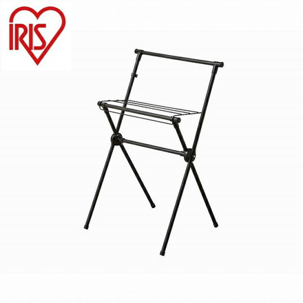 アイリスオーヤマ 簡単組立スタイル物干し STMX-700 ブラック IRIS OHYAMA