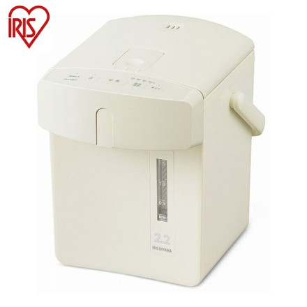 アイリスオーヤマ ジャーポット 2.2L マイコン式 IAHD-222-C アイボリー IRIS OHYAMA