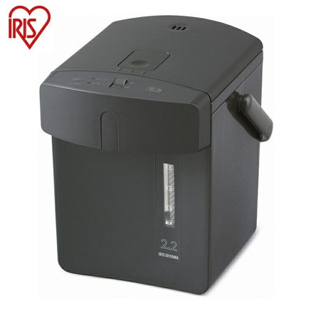 アイリスオーヤマ ジャーポット 2.2L メカ式 IMHD-222-B ブラック IRIS OHYAMA
