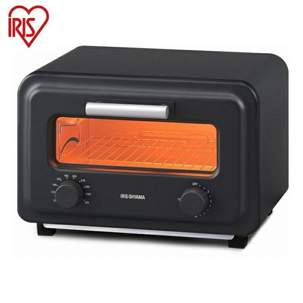 アイリスオーヤマ スチームカーボントースター SOT-201-B チャコール IRIS OHYAMA