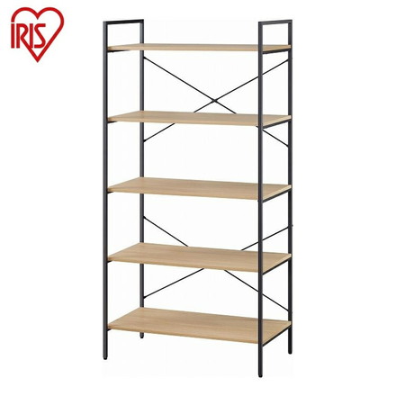 アイリスオーヤマ ベーシックラック BRC-8016 ナチュラル オープンラック 収納 棚 シェルフ IRIS