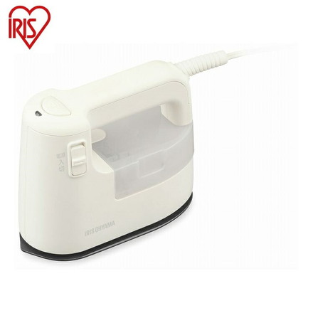 アイリスオーヤマ 衣類用スチーマー IRS-02-W ホワイト IRIS OHYAMA