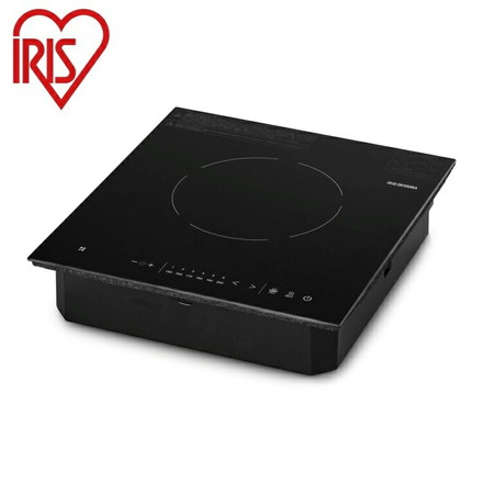 アイリスオーヤマ 1口ビルトインIHクッキングヒーター ブラック IHC-BFL111-B IRIS OHYAMA
