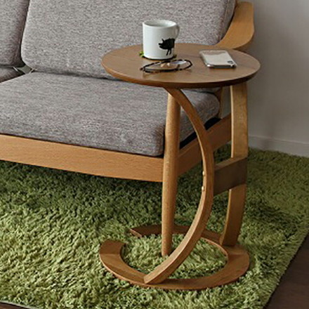 LOTUS ロータス サイドテーブル ヴィンテージナチュラル ベッドサイド テーブル リビング収納コーヒーテーブル カフェテーブル